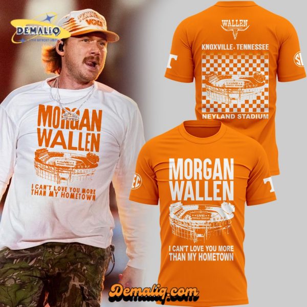 2024 Vols x Morgan Wallen Orange T-shirt – Special Edition