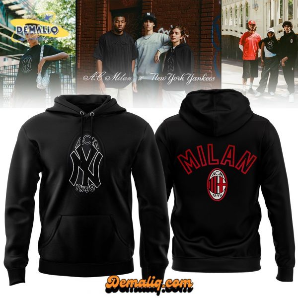 AC Milan x New York Yankees 2024 Limited Edition Hoodie