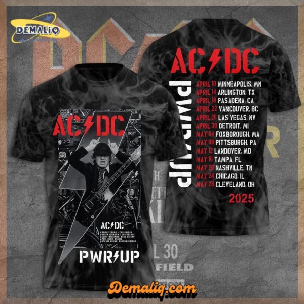 AC/DC 3D Apparel Shirt – TANTN