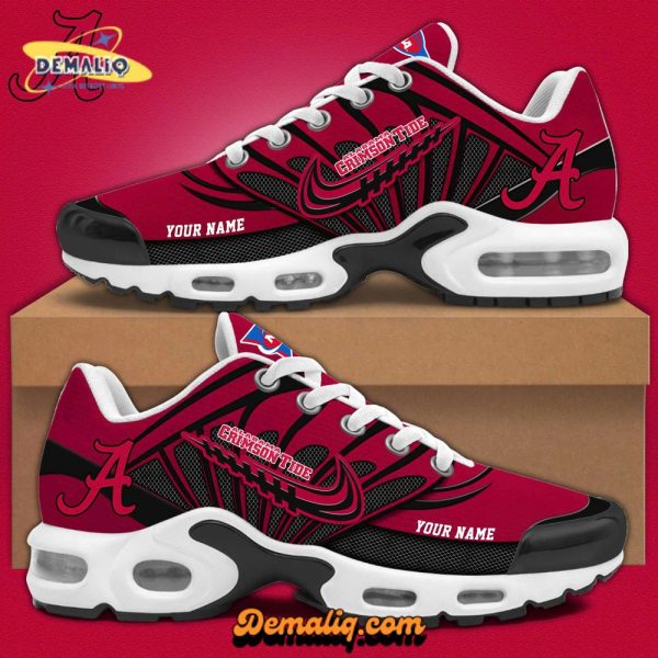 Alabama Football Personalized Air Max Plus Sneakers – Custom Edition