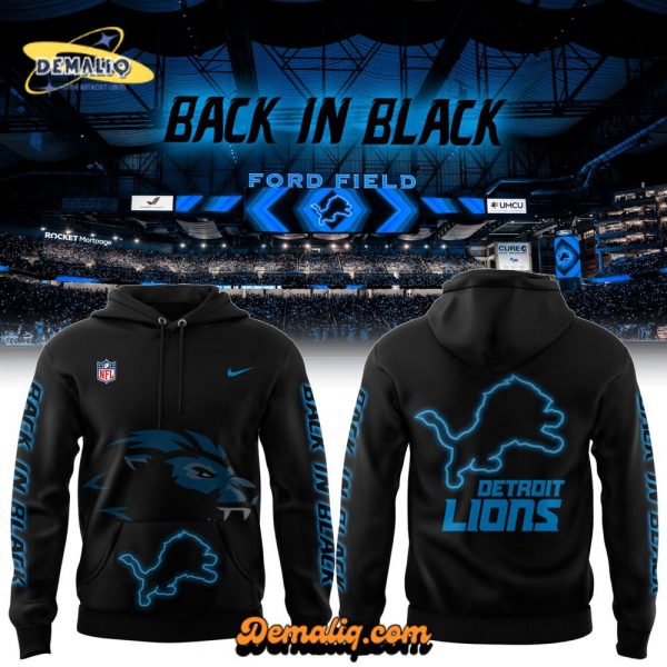 Back In Black Sports Fans Limited Edition Hoodie