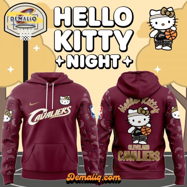 Cleveland Cavaliers x Hello Kitty 2024 Nike Premium Hoodie