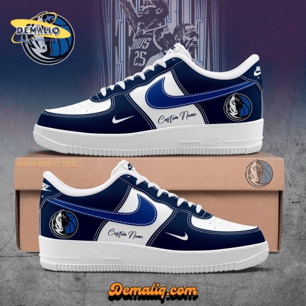 Dallas Mavericks Custom Name AF1 Shoes – Hot Design 2024