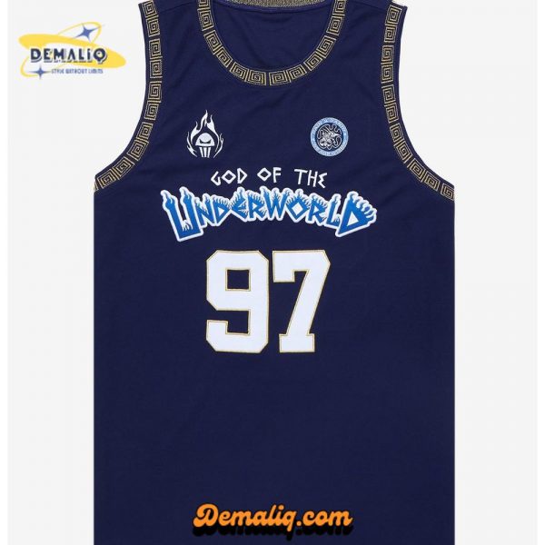 Disney Hercules God Of The Underworld Basketball Jersey