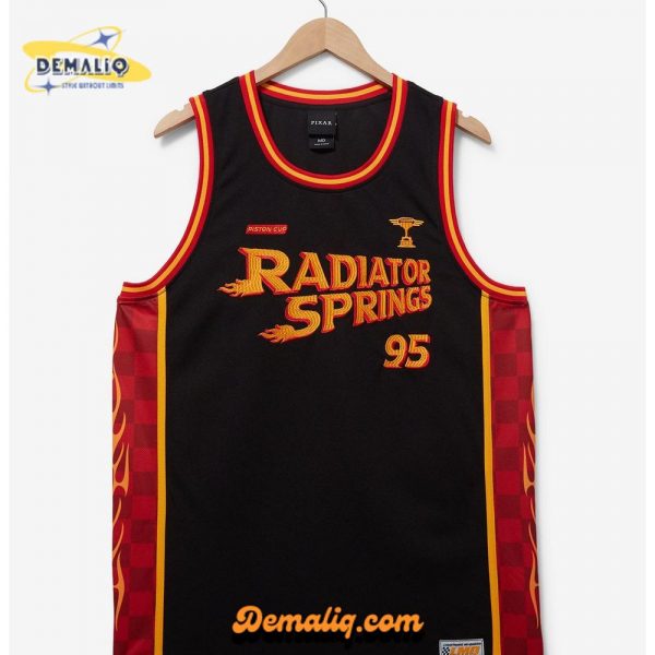 Disney Pixar Cars Lightning Mcqueen Basketball Jersey