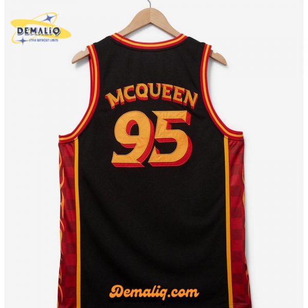 Disney Pixar Cars Lightning Mcqueen Basketball Jersey