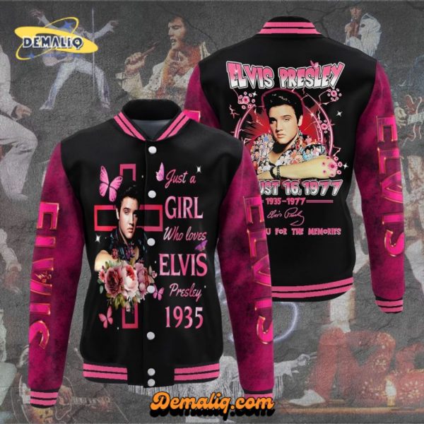 ELVIS PRESLEY EP Music Varsity Jacket – TANTN