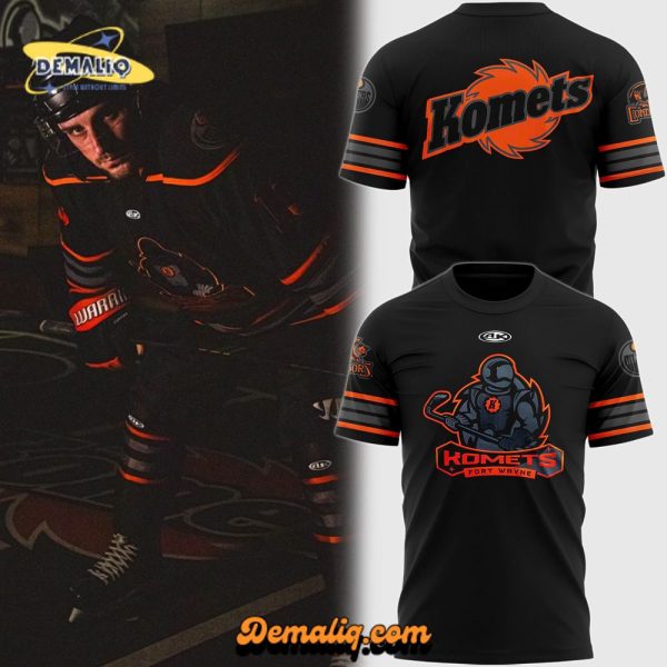 Fort Wayne Komets 2024 Blackout Night T-Shirt – Limited Edition Team Gear