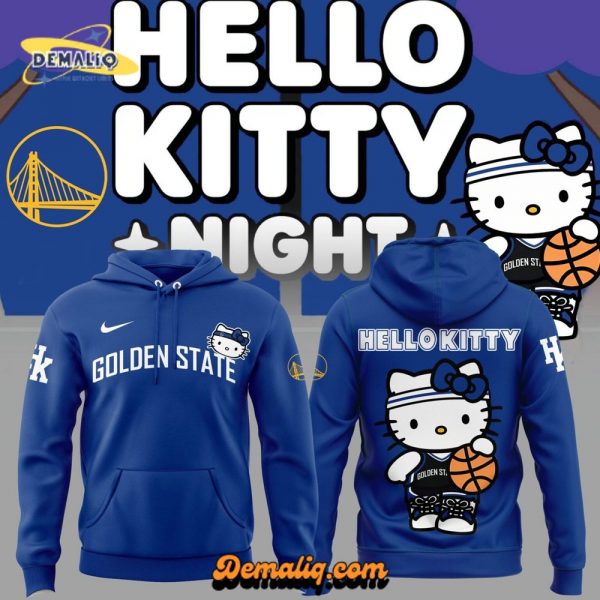 Golden State Warriors x Hello Kitty 2024 Limited Edition Hoodie (Fan Gift)