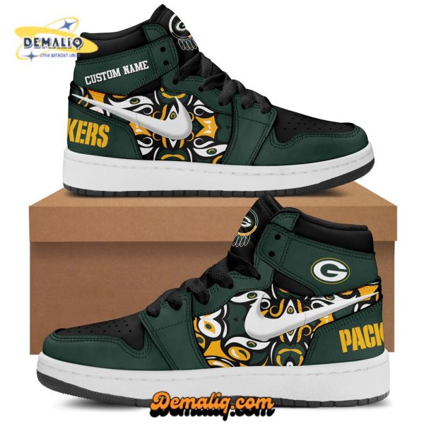 Green Bay Packers NFL 2024 Native American Heritage Month Premium Personalized AJ1 Shoes