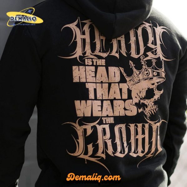 Heavy Is The Crown Pullover – Black/Brown