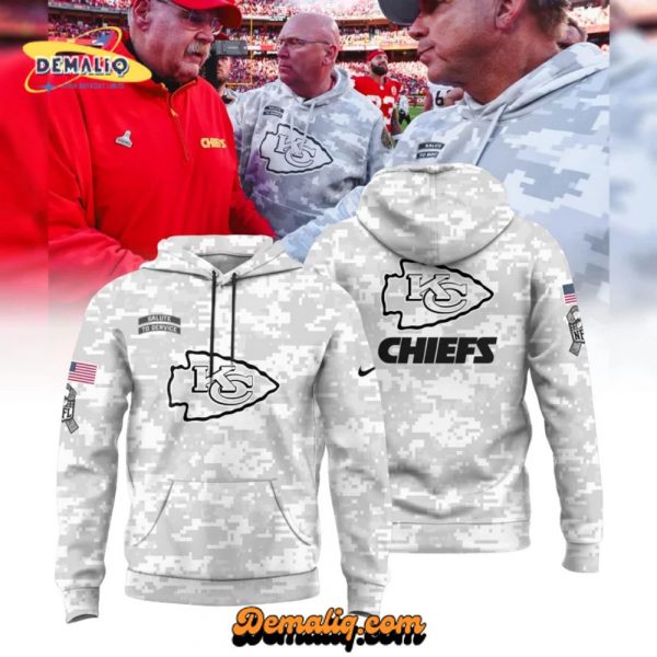 Kansas city chiefs Special 2024 Salute to Service Hoodie