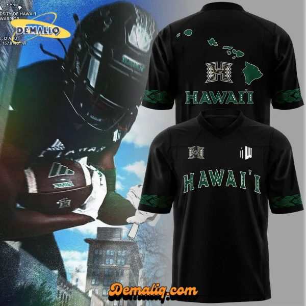 Limited Edition Hawai’i Football Military Night 2024 Football Jersey – College Sports Tribute