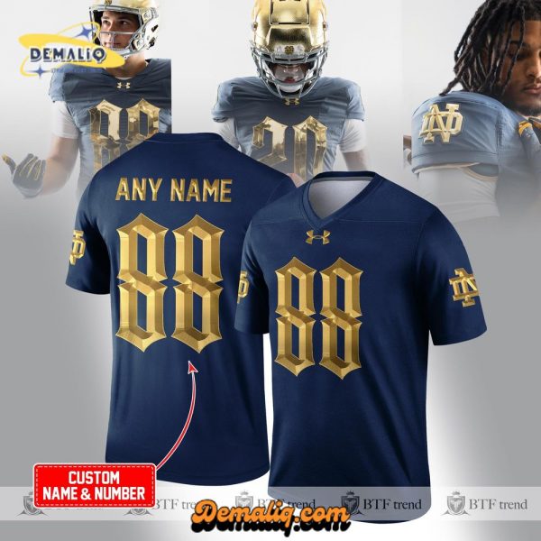 Limited Edition Notre Dame Shamrock Series 2024 Custom Football Jersey