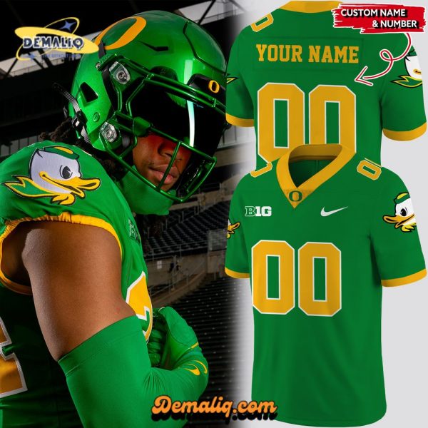 Limited Edition Oregon Ducks “Gang Green” 2024 Football Jersey – College Sports Apparel