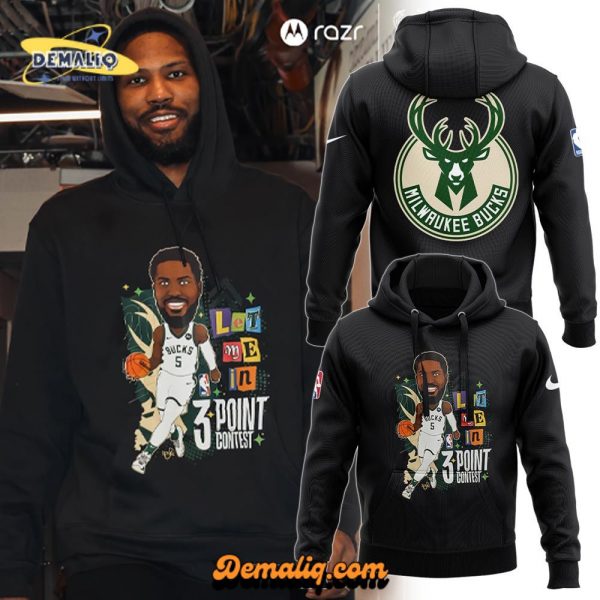 Limited Malik Beasley Milwaukee Bucks BaskeHHall Hoodie