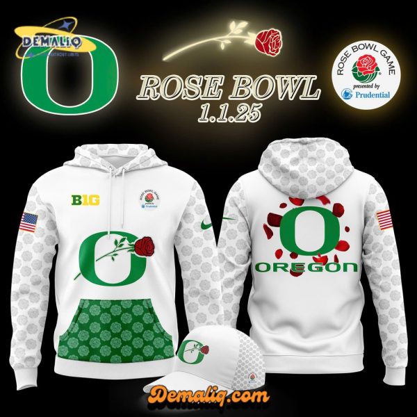 Limited Oregon Ducks x Rose Bowl Game Hoodie