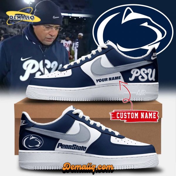 Limited Special Edition Custom Name Unisex Penn State PSU Sneakers