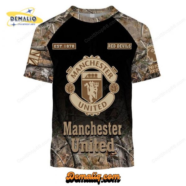 Manchester United F.C Hunting Camo Design Hoodie