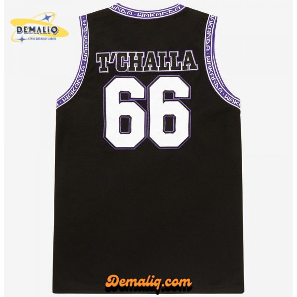 Marvel Black Panther Wakanda Forever Basketball Jersey