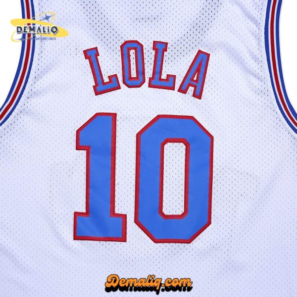 Men’S Basketball Jersey #10 Lola Space Movie Sports Shirts 90S Hiphop Party Clothing