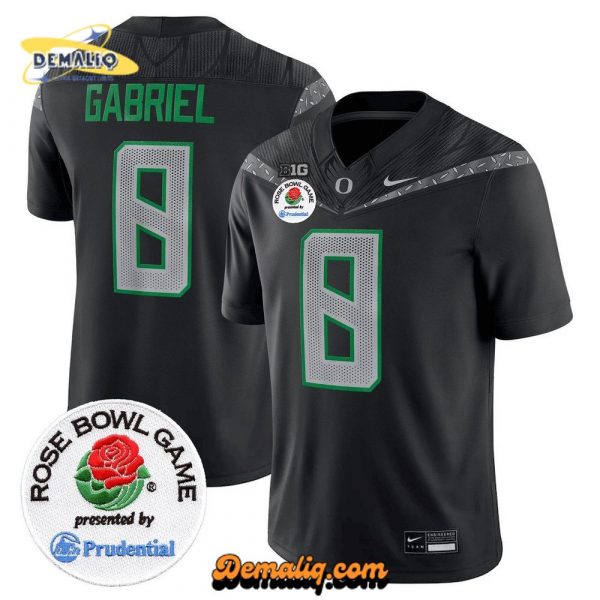 Men’s Oregon Ducks Rose Bowl Patch Vapor Limited Jersey V2 – All Stitched