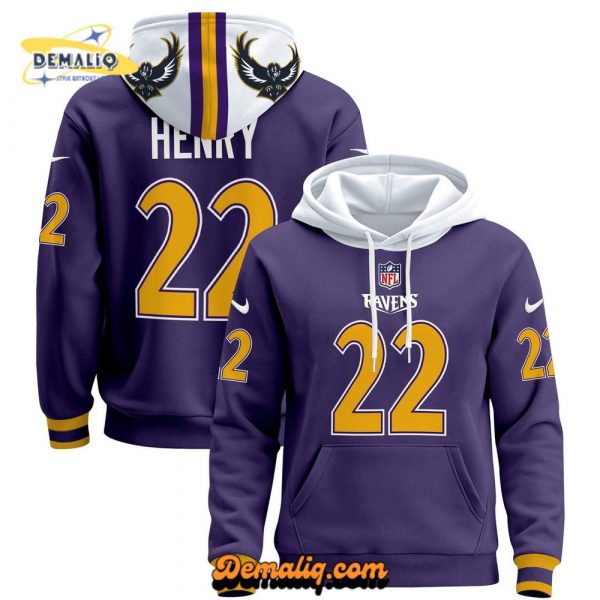 Men’s Ravens 2025 Pullover Hoodie – All Stitched