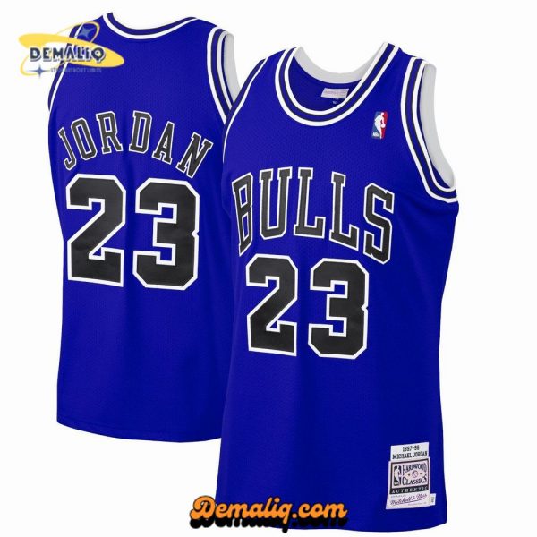 Michael Jordan Chicago Bulls Royal Blue Jersey | NBA Michael Jordan Classic Jersey