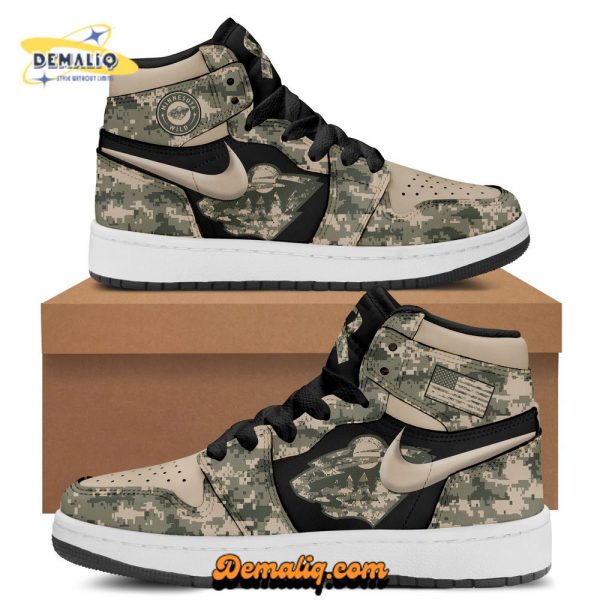 NFL Philadelphia Eagles NFL Salute To Service Air Jordan 1 Special Edition On Sale On Sale – Brown Black