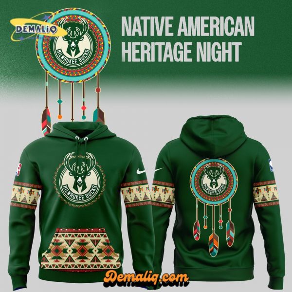 Limited Edition Native American Heritage Night Milwaukee Bucks T shirt