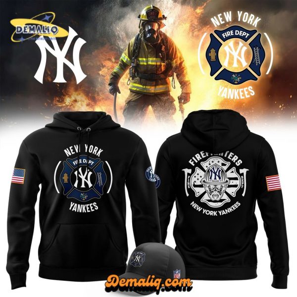 New York Yankees 2024 Firefighter Appreciation Night Premium Hoodie