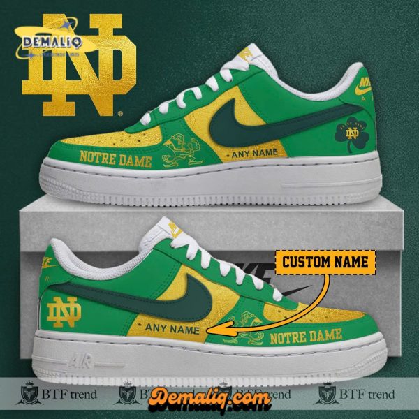 Notre Dame Fighting Irish 2024 Green Edition AF1 Sneakers