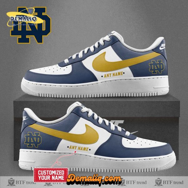 Notre Dame Fighting Irish 2024 New Design AF1 Sneakers