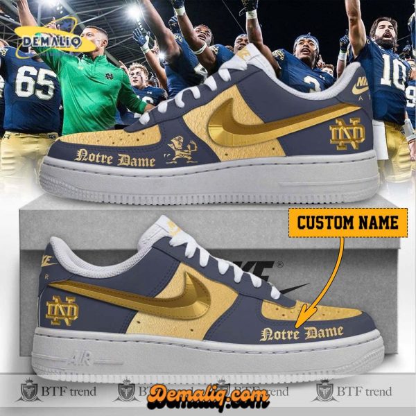 Notre Dame Fighting Irish 2024 Shamrock Series AF1 Sneakers