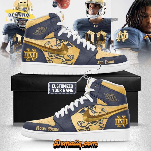 Notre Dame Fighting Irish 2024 Shamrock Series Custom Sneakers