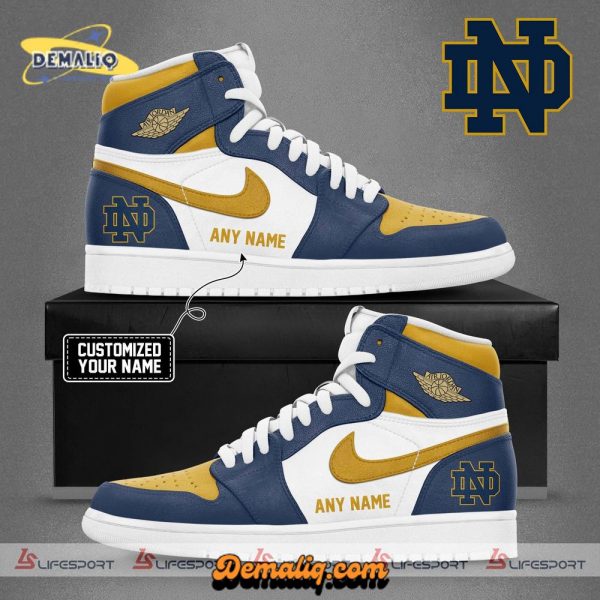 Notre Dame Fighting Irish 2024 Special Edition Air Jordan 1 Sneakers