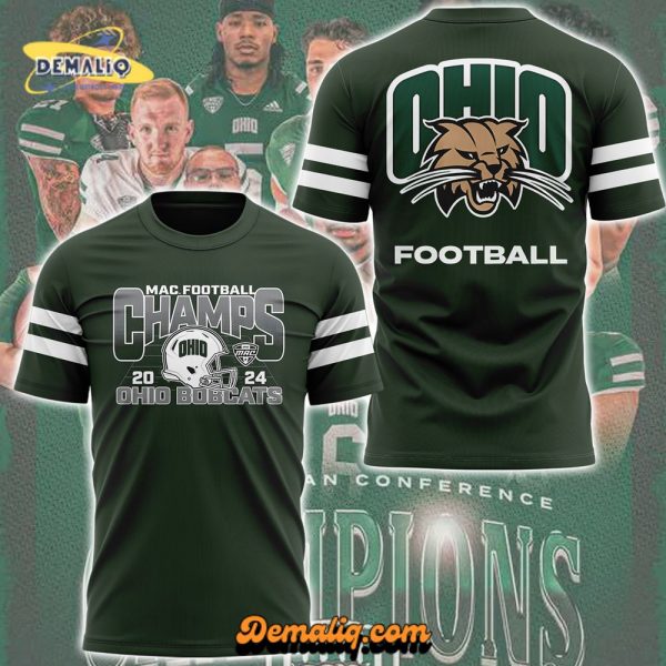 Ohio Bobcats 2024 Football Champions Special Edition T-shirt