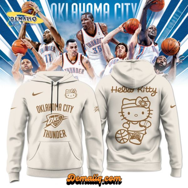 Oklahoma City Thunder x Hello Kitty 2024 Limited Edition Hoodie