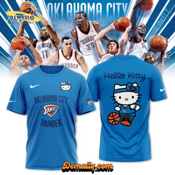 Oklahoma City Thunder x Hello Kitty 2024 Limited Edition Tee