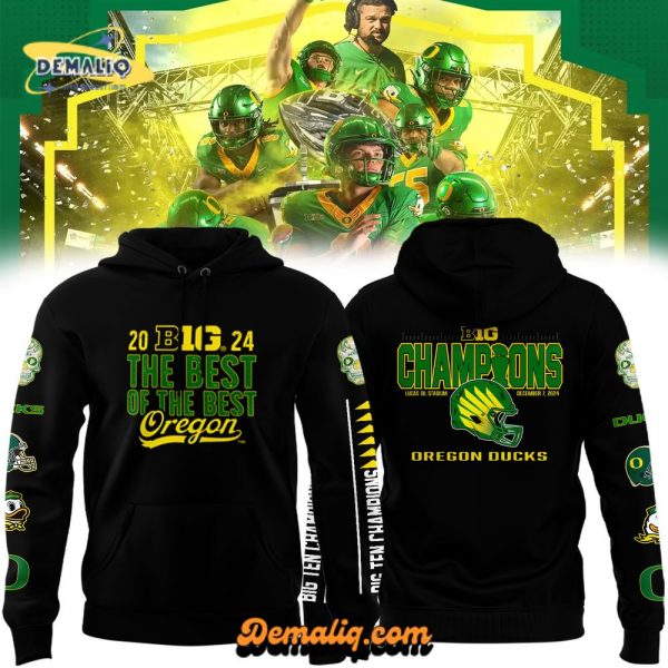 Oregon Ducks 2024 Champions Special Edition Hoodie