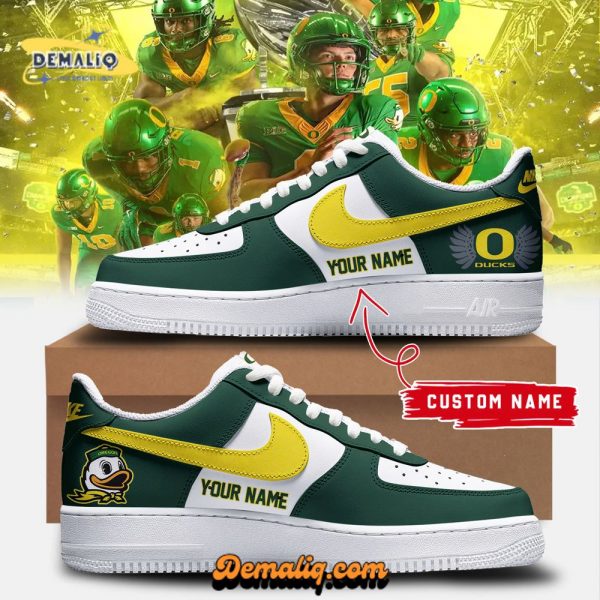 Oregon Ducks 2024 Football Unisex AF1 Shoe (Special Edition)