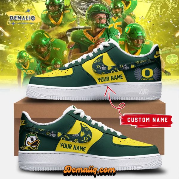 Oregon Ducks 2024 Football Unisex AF1 Sneaker (Limited Edition)