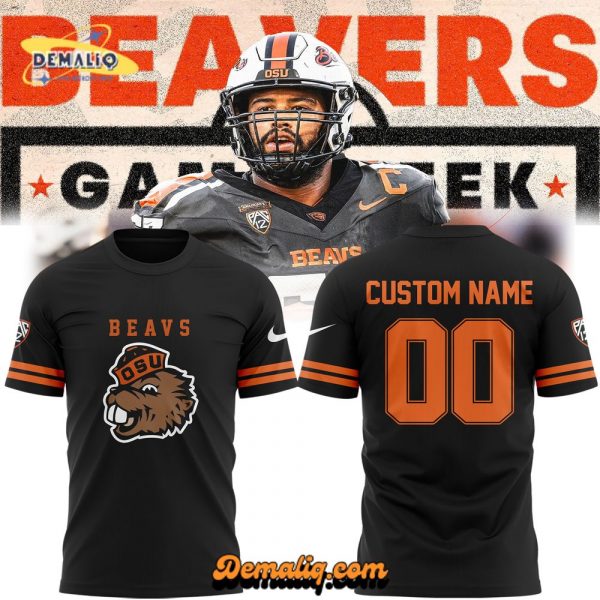 Oregon State Football Team Limited Edition T-Shirt – Custom Name and Number