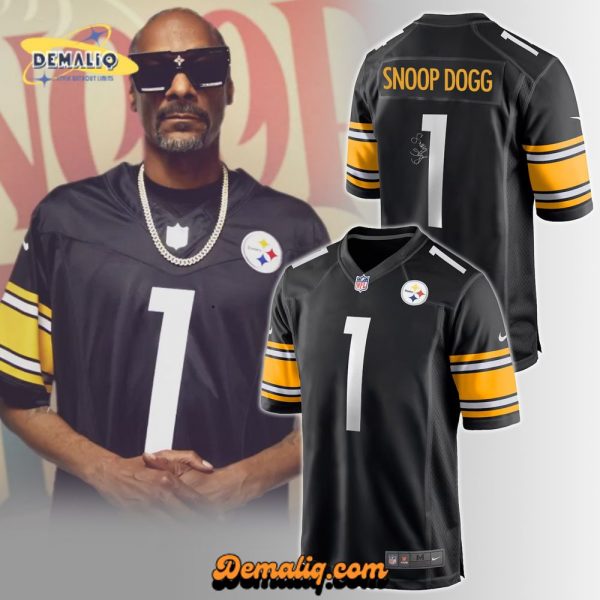 Pittsburgh Steelers Snoop Dogg 2024 Limited Edition Jersey With Signature – NFL x Snoop Dogg Collection