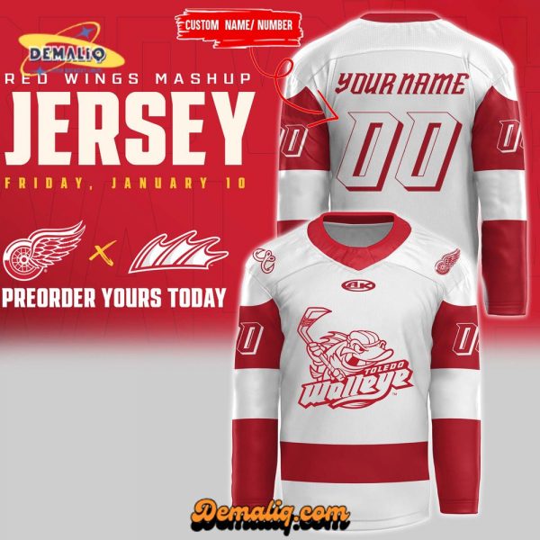 Red Wings x Walleye 2024 Special Edition Jersey – New Release