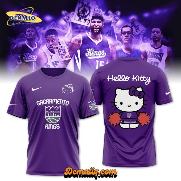 Sacramento Kings x Hello Kitty 2024 Limited Edition T-shirt