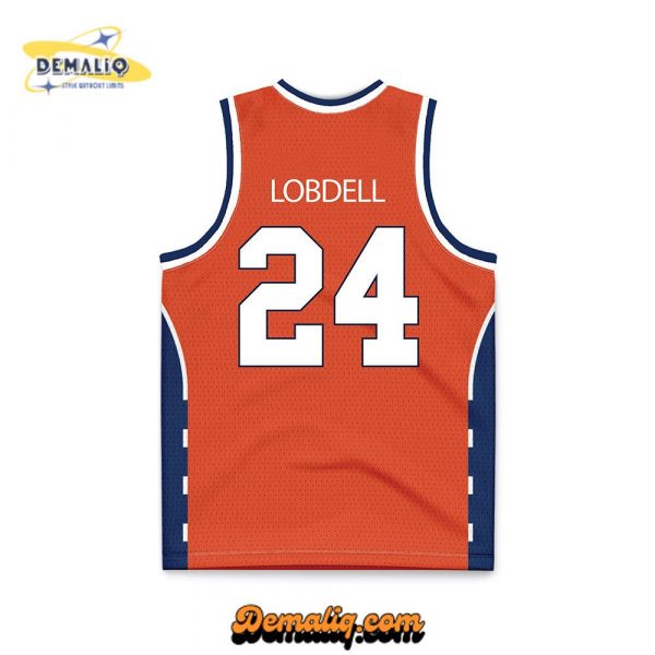 Syracuse Men’S Basketball Noah Lobdell Orange Basketball Jersey Best Gift For Fan 2024