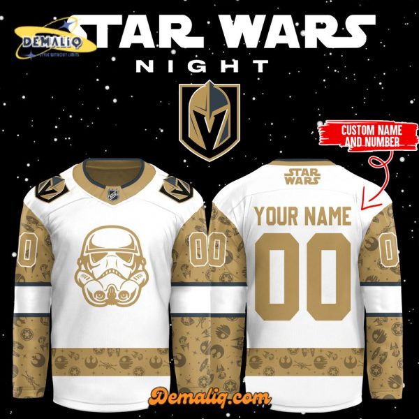 Vegas Golden Knights 2024 Star Wars Personalized Jersey (Custom Edition)