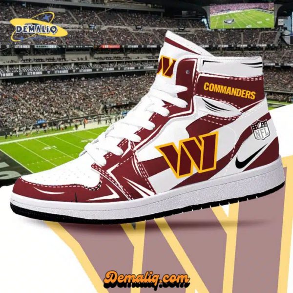 Washington Commanders NFL Air Jordan 1 Sneakers Limited Edition