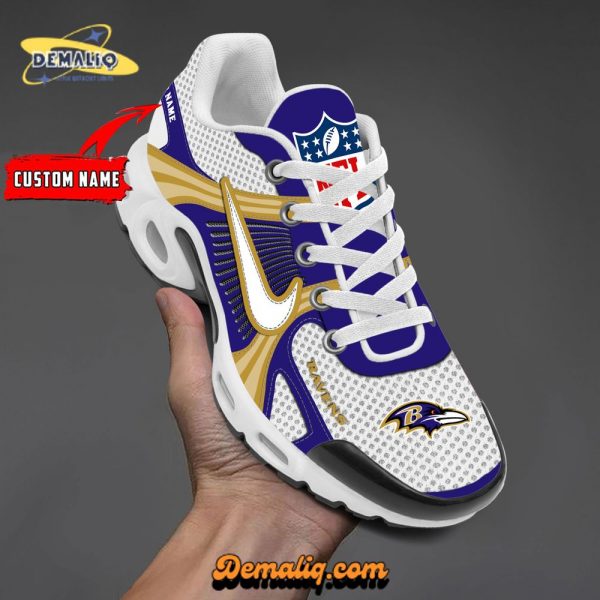 Baltimore Ravens Nike TN Shoes – Official NFL Team Sneakers for Men